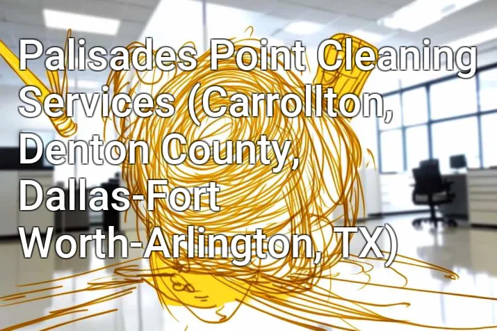 Palisades Point Cleaning Services (Carrollton, Denton County, Dallas-Fort Worth-Arlington, TX)