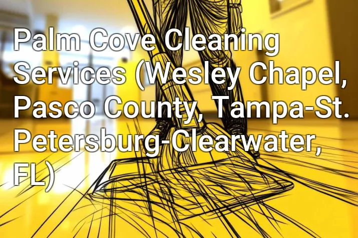 Palm Cove Cleaning Services (Wesley Chapel, Pasco County, Tampa-St. Petersburg-Clearwater, FL)