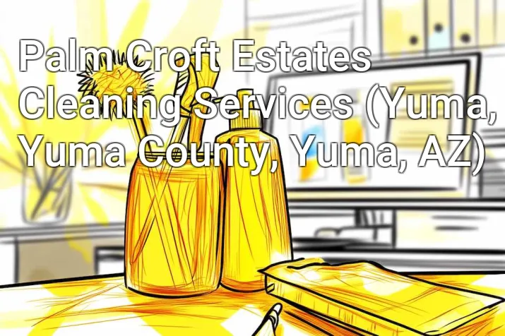 Palm Croft Estates Cleaning Services (Yuma, Yuma County, Yuma, AZ)