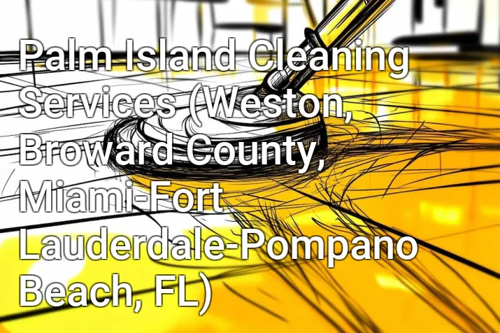 Palm Island Cleaning Services (Weston, Broward County, Miami-Fort Lauderdale-Pompano Beach, FL)