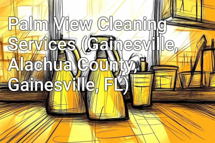 Palm View Cleaning Services (Gainesville, Alachua County, Gainesville, FL)