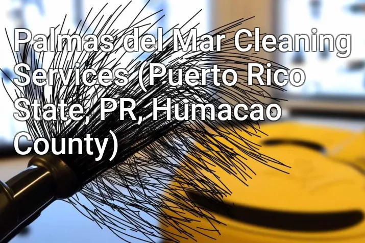 Palmas del Mar Cleaning Services (Puerto Rico State, PR, Humacao County)