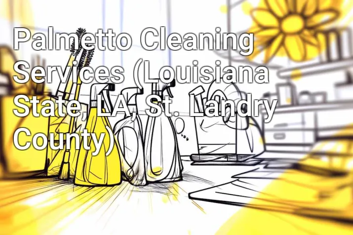 Palmetto Cleaning Services (Louisiana State, LA, St. Landry County)