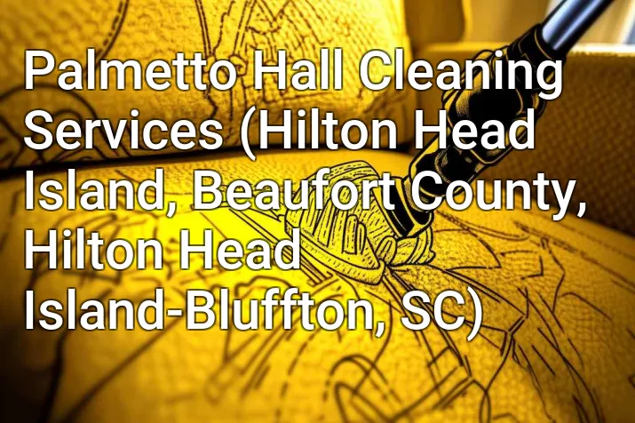 Palmetto Hall Cleaning Services (Hilton Head Island, Beaufort County, Hilton Head Island-Bluffton, SC)