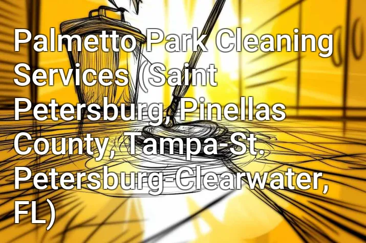 Palmetto Park Cleaning Services (Saint Petersburg, Pinellas County, Tampa-St. Petersburg-Clearwater, FL)