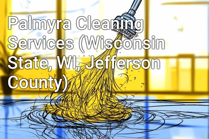 Palmyra Cleaning Services (Wisconsin State, WI, Jefferson County)