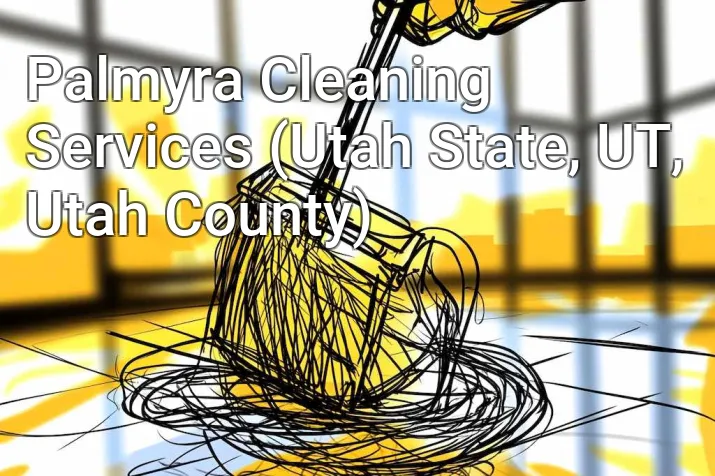 Palmyra Cleaning Services (Utah State, UT, Utah County)