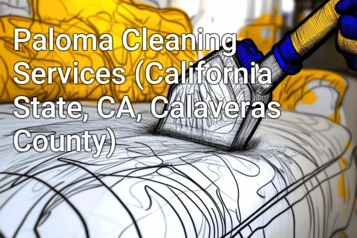 Paloma Cleaning Services (California State, CA, Calaveras County)