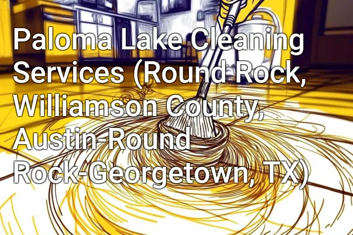 Paloma Lake Cleaning Services (Round Rock, Williamson County, Austin-Round Rock-Georgetown, TX)