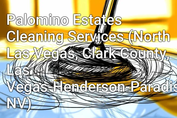 Palomino Estates Cleaning Services (North Las Vegas, Clark County, Las Vegas-Henderson-Paradise, NV)