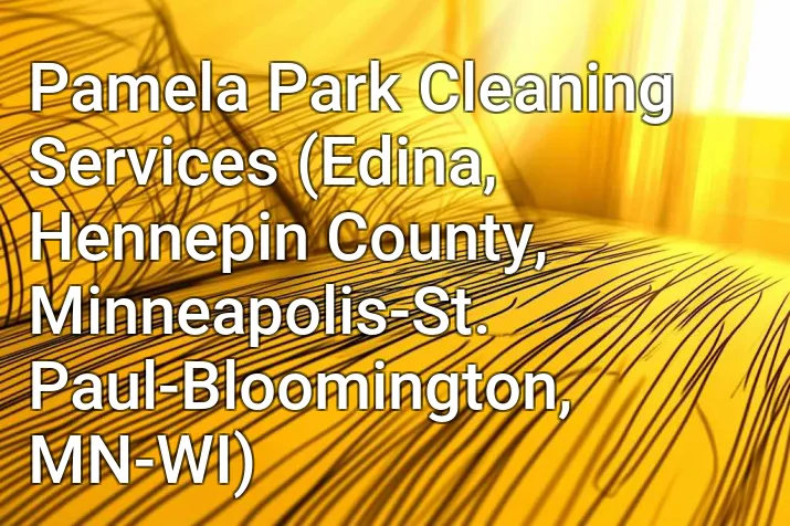 Pamela Park Cleaning Services (Edina, Hennepin County, Minneapolis-St. Paul-Bloomington, MN-WI)