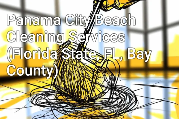 Panama City Beach Cleaning Services (Florida State, FL, Bay County)