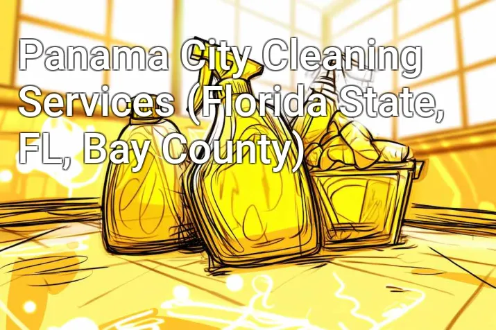 Panama City Cleaning Services (Florida State, FL, Bay County)