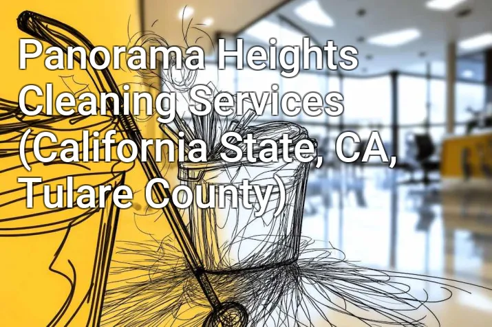 Panorama Heights Cleaning Services (California State, CA, Tulare County)