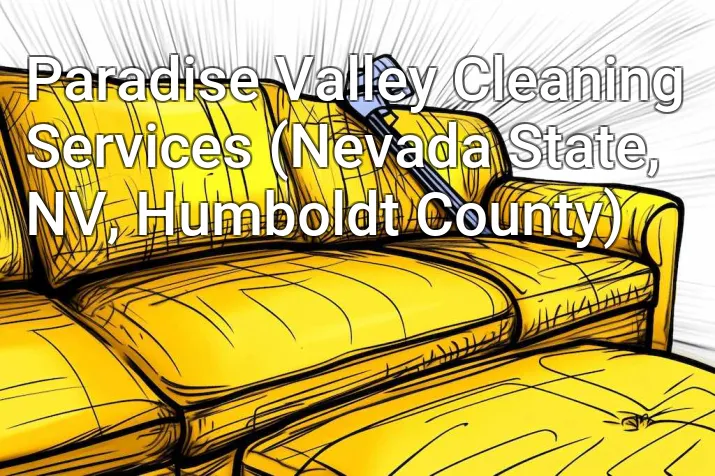 Paradise Valley Cleaning Services (Nevada State, NV, Humboldt County)