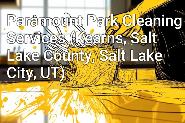 Paramount Park Cleaning Services (Kearns, Salt Lake County, Salt Lake City, UT)