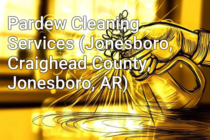 Pardew Cleaning Services (Jonesboro, Craighead County, Jonesboro, AR)