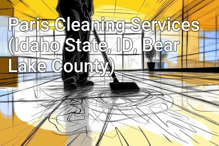 Paris Cleaning Services (Idaho State, ID, Bear Lake County)