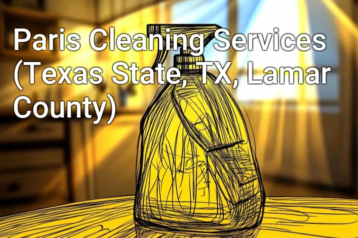 Paris Cleaning Services (Texas State, TX, Lamar County)