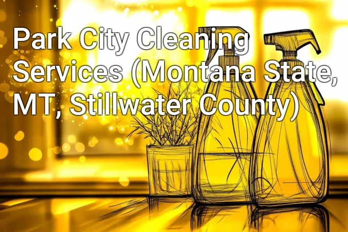 Park City Cleaning Services (Montana State, MT, Stillwater County)