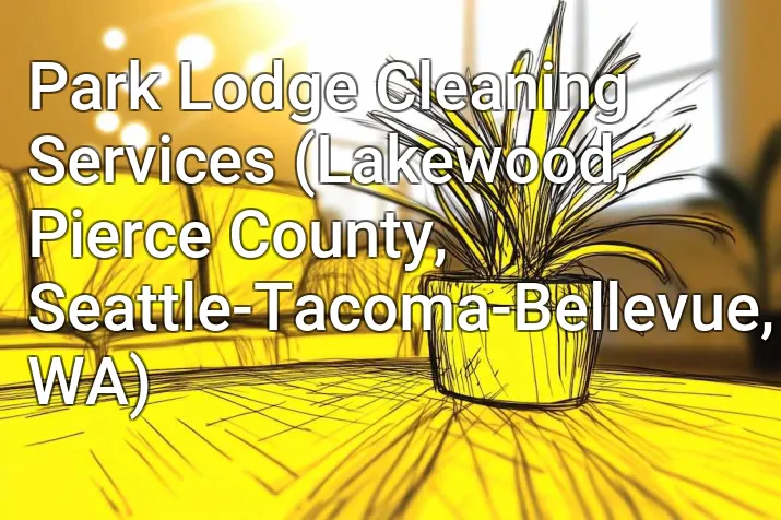 Park Lodge Cleaning Services (Lakewood, Pierce County, Seattle-Tacoma-Bellevue, WA)
