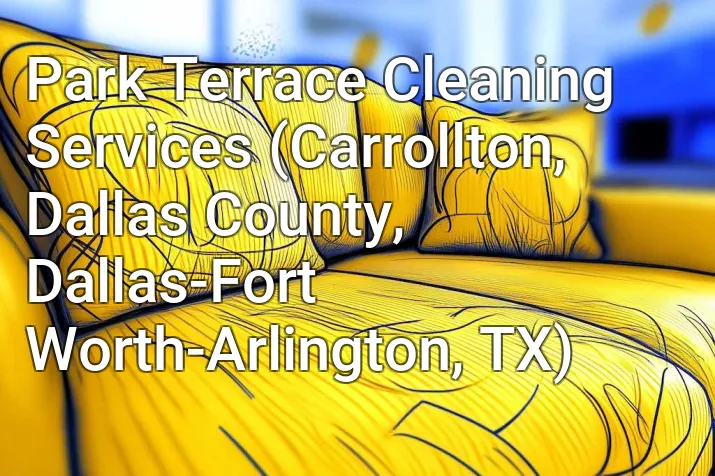 Park Terrace Cleaning Services (Carrollton, Dallas County, Dallas-Fort Worth-Arlington, TX)