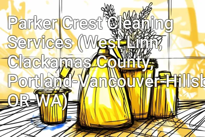 Parker Crest Cleaning Services (West Linn, Clackamas County, Portland-Vancouver-Hillsboro, OR-WA)