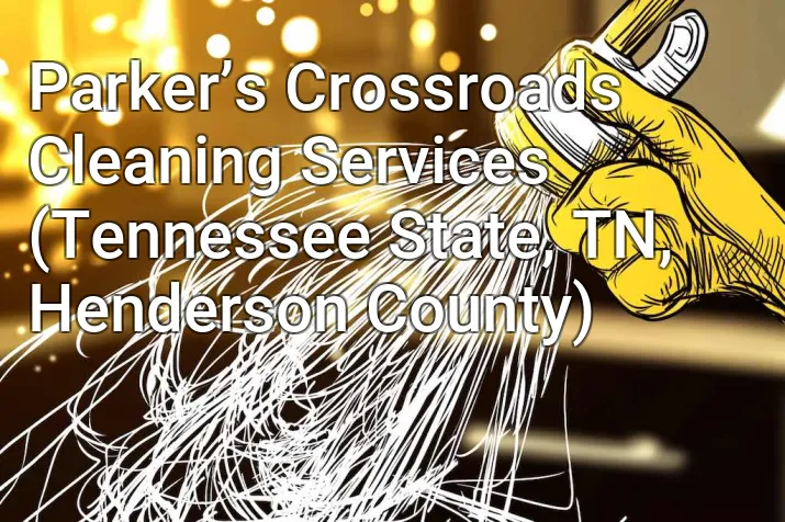 Parker’s Crossroads Cleaning Services (Tennessee State, TN, Henderson County)