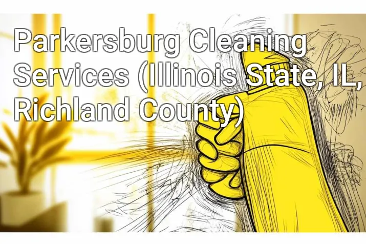 Parkersburg Cleaning Services (Illinois State, IL, Richland County)