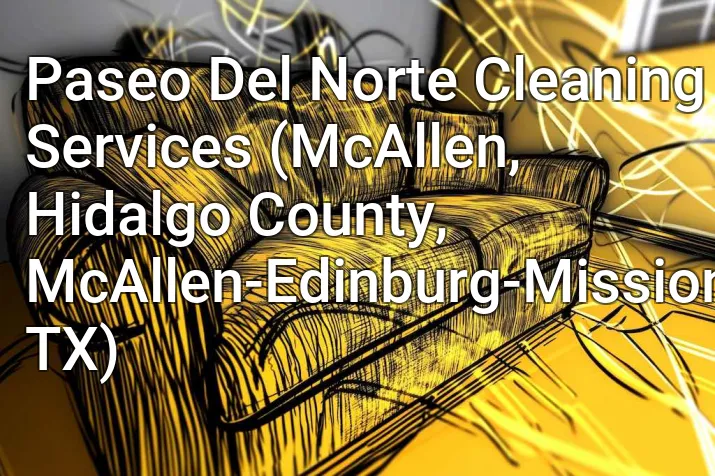 Paseo Del Norte Cleaning Services (McAllen, Hidalgo County, McAllen-Edinburg-Mission, TX)