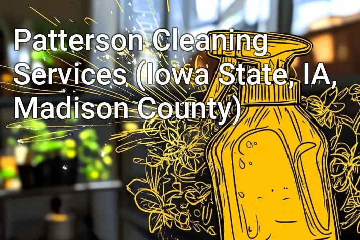 Patterson Cleaning Services (Iowa State, IA, Madison County)