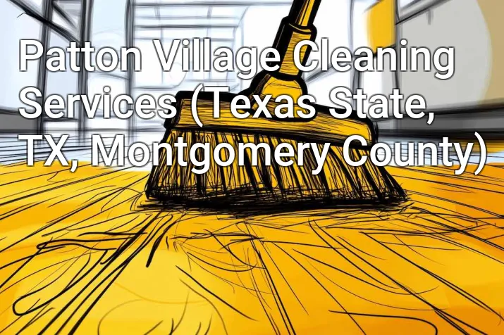 Patton Village Cleaning Services (Texas State, TX, Montgomery County)