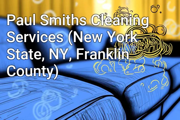 Paul Smiths Cleaning Services (New York State, NY, Franklin County)