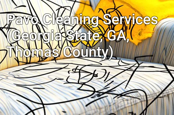 Pavo Cleaning Services (Georgia State, GA, Thomas County)