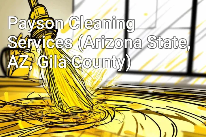 Payson Cleaning Services (Arizona State, AZ, Gila County)