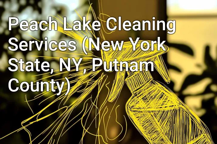 Peach Lake Cleaning Services (New York State, NY, Putnam County)