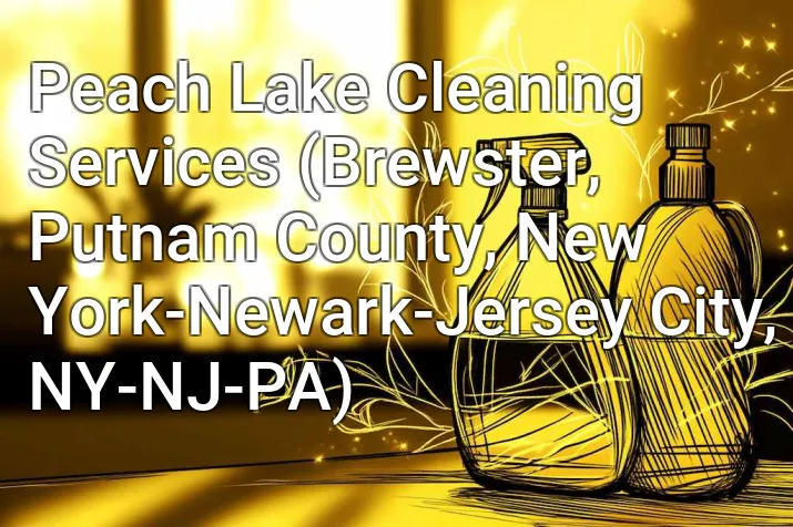 Peach Lake Cleaning Services (Brewster, Putnam County, New York-Newark-Jersey City, NY-NJ-PA)