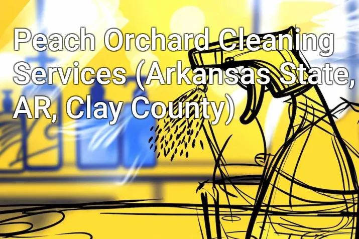 Peach Orchard Cleaning Services (Arkansas State, AR, Clay County)