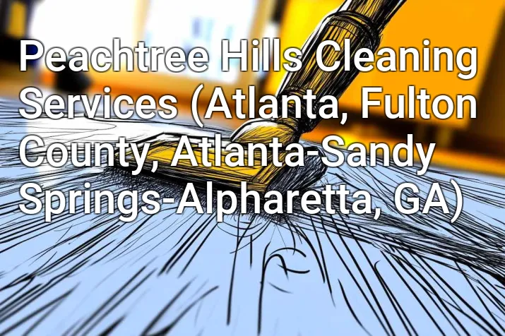 Peachtree Hills Cleaning Services (Atlanta, Fulton County, Atlanta-Sandy Springs-Alpharetta, GA)