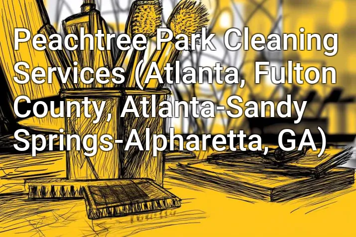 Peachtree Park Cleaning Services (Atlanta, Fulton County, Atlanta-Sandy Springs-Alpharetta, GA)