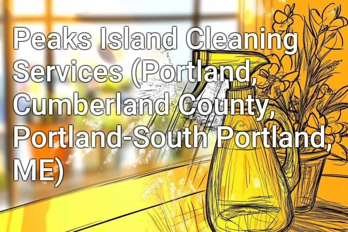 Peaks Island Cleaning Services (Portland, Cumberland County, Portland-South Portland, ME)
