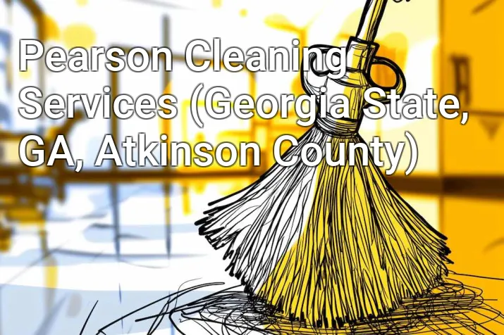 Pearson Cleaning Services (Georgia State, GA, Atkinson County)