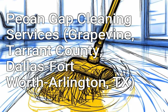 Pecan Gap Cleaning Services (Grapevine, Tarrant County, Dallas-Fort Worth-Arlington, TX)