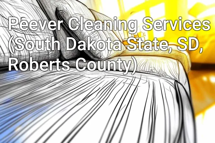 Peever Cleaning Services (South Dakota State, SD, Roberts County)