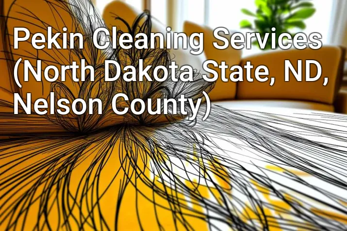 Pekin Cleaning Services (North Dakota State, ND, Nelson County)