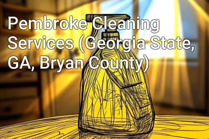 Pembroke Cleaning Services (Georgia State, GA, Bryan County)