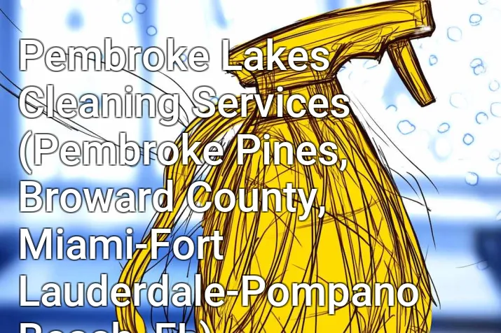 Pembroke Lakes Cleaning Services (Pembroke Pines, Broward County, Miami-Fort Lauderdale-Pompano Beach, FL)