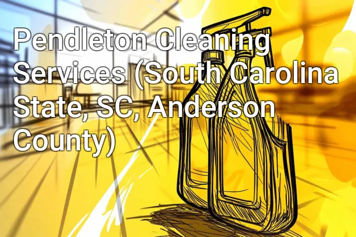 Pendleton Cleaning Services (South Carolina State, SC, Anderson County)