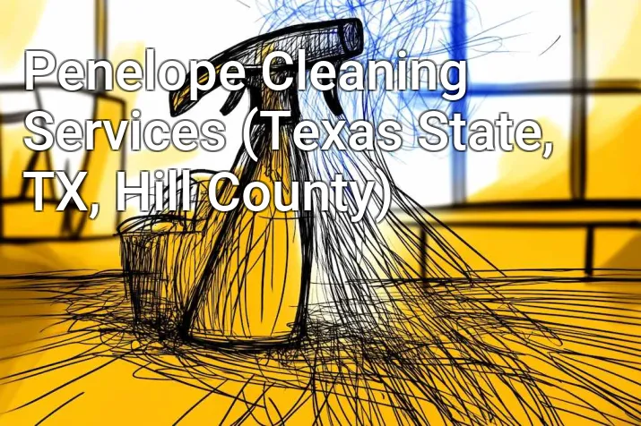Penelope Cleaning Services (Texas State, TX, Hill County)