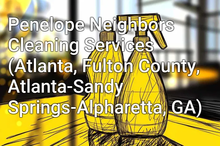 Penelope Neighbors Cleaning Services (Atlanta, Fulton County, Atlanta-Sandy Springs-Alpharetta, GA)